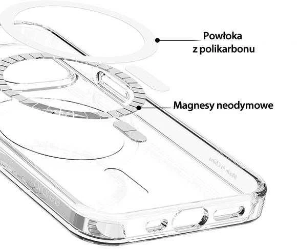 „Araree Duple M“ dėklas „iPhone 14 Pro Max 6.7“ telefonui, skaidrus AR20-01556A
