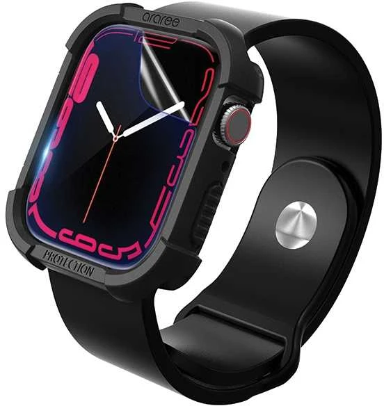 Araree etui Flexield Apple Watch 41mmczarny/juodas AR20-01465A