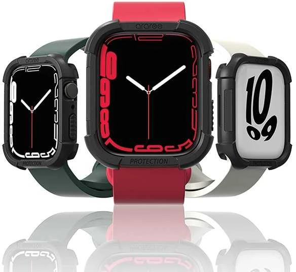 Araree etui Flexield Apple Watch 45mmczarny/juodas AR20-01463A