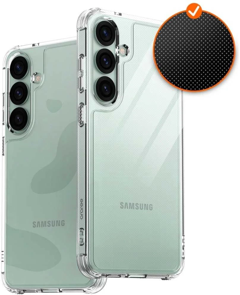 Dėklas Araree etui Flexield Sam S25 przeźroczysty/clear AR20-02205A