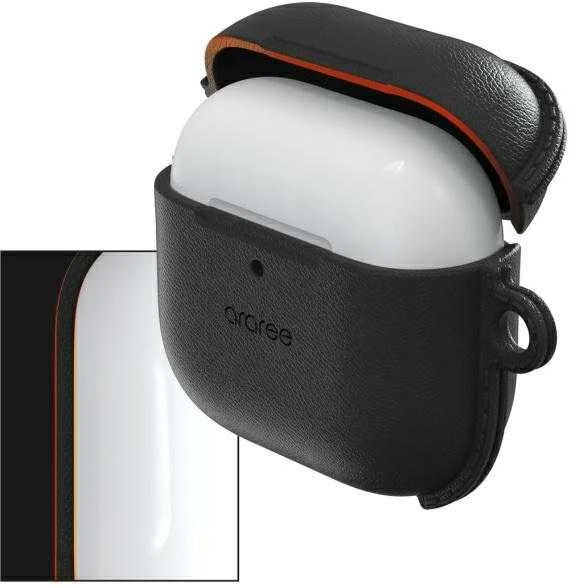 Dėklas Araree etui Pops AirPods 4 juoda/juodas AR20-02189A