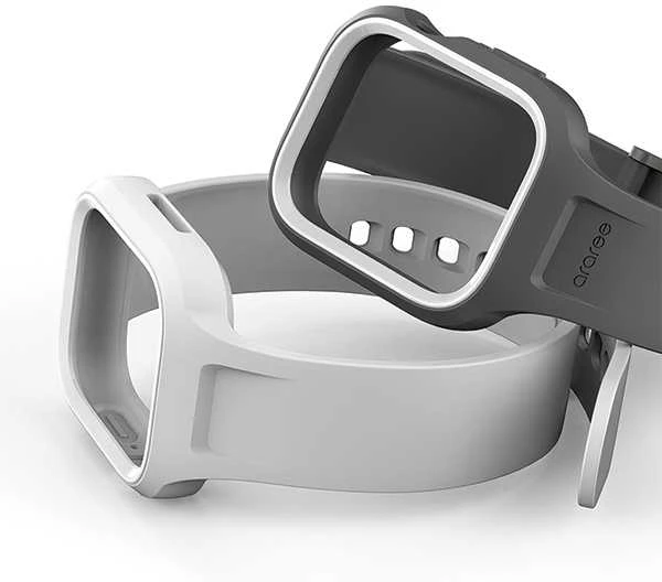 Araree dėklas su dirželiu Duple Pro AppleWatch 40/41mm balta/baltas AR70-01867B