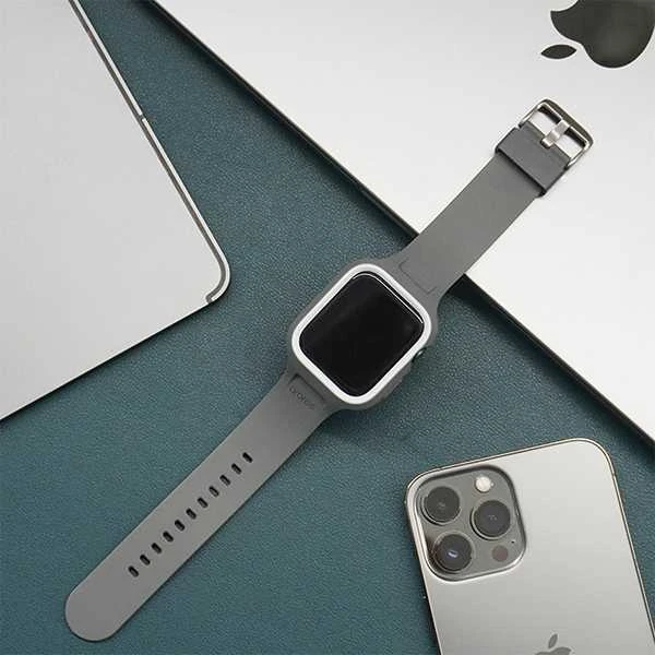 Araree dėklas su dirželiu Duple Pro AppleWatch 40/41mm balta/baltas AR70-01867B