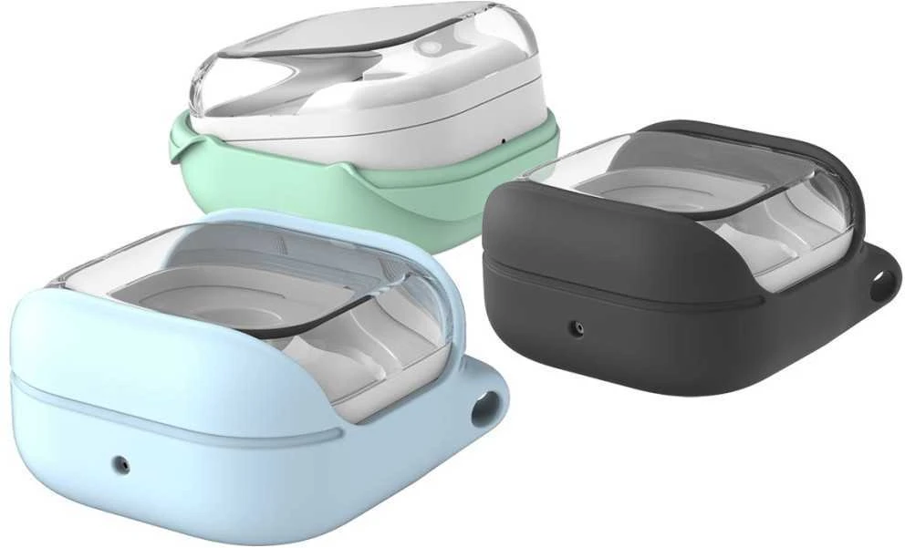Araree „Samsung Galaxy Buds 4“ / „Buds 4 Pro“ ausinių dėklas, mėlynas