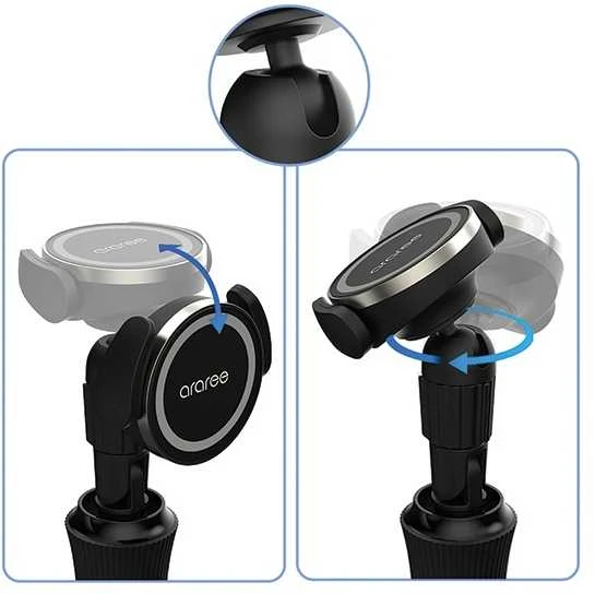 Araree Selfie Stick Bluetooth Magfie PodPro juoda/juodas MagSafe Tripod AR60-01909A