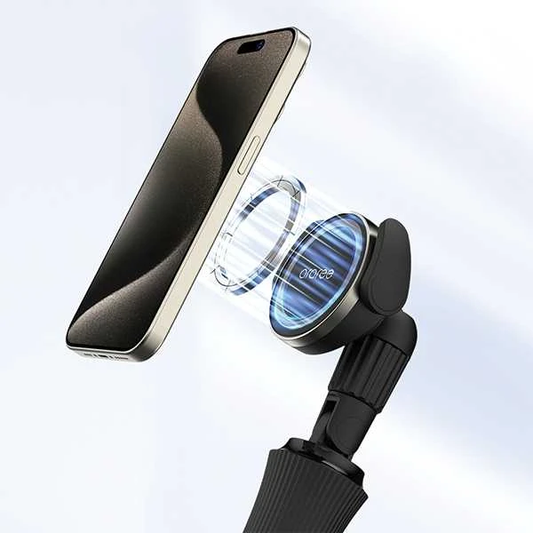 Araree Selfie Stick Bluetooth Magfie PodPro juoda/juodas MagSafe Tripod AR60-01909A