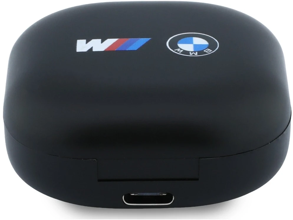 Ausinės Bluetooth TWS BMW Printed Logo ENC juoda