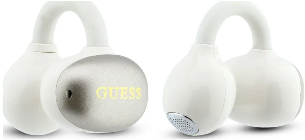 Guess Metallic Finish Classic Logo OWS belaidės ausinės Auksinė
