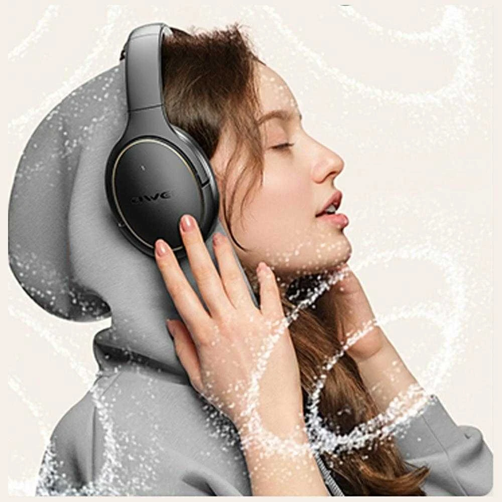 AWEI Bluetooth ausinės AT20 juodos spalvos