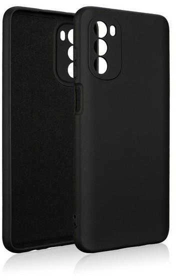 Beline Silicone Dėklas Motorola MOTO G52 juodos spalvos