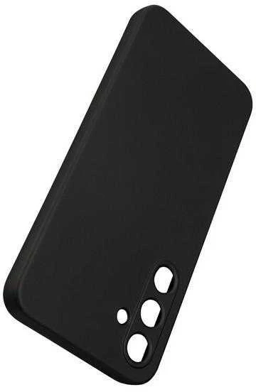 Beline dėklas Silicone Samsung A35 A356 juodos spalvos