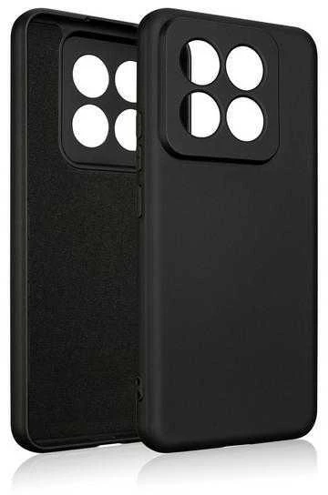 Beline Dėklas Silicone Xiaomi 14 Pro juodos spalvos