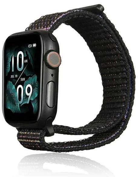 Beline Apple Watch Nylon apyrankė38/40/41mm juodos spalvos