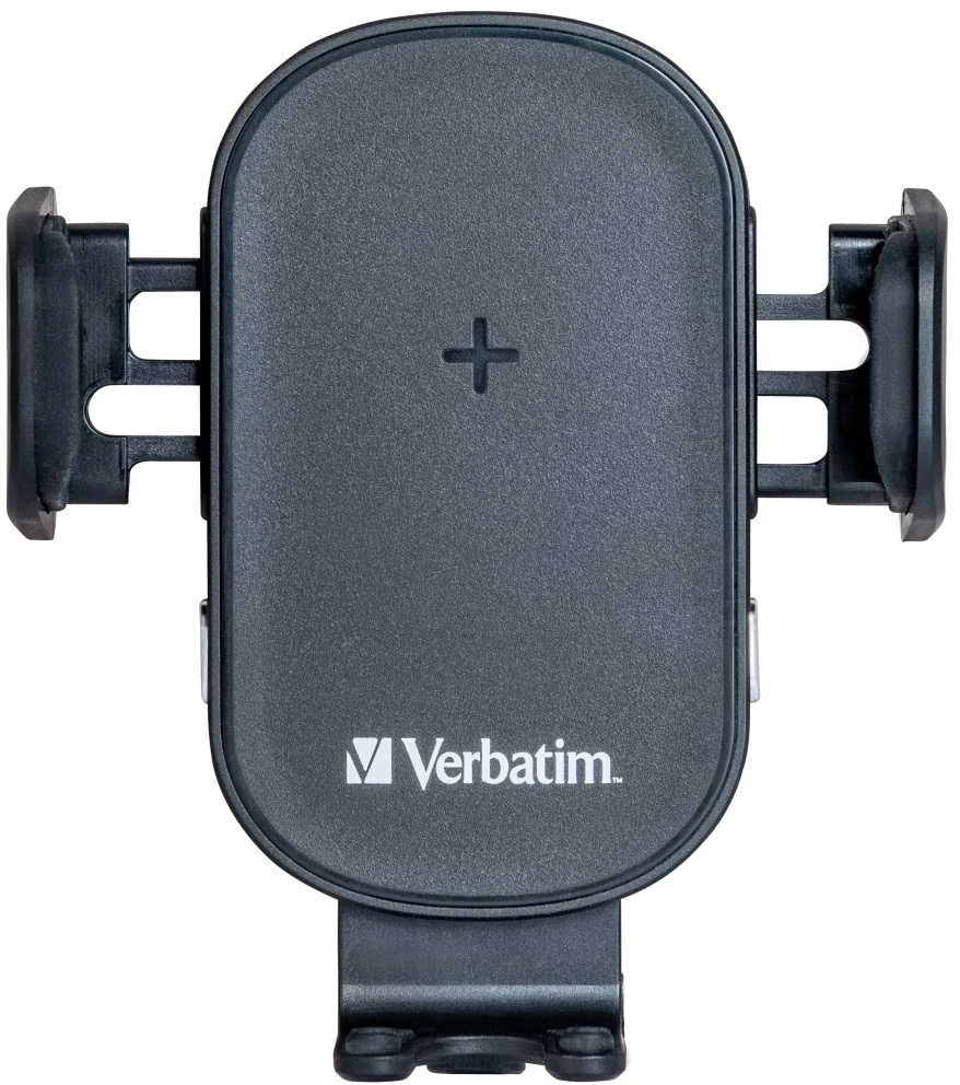 „Verbatim FWC-01 Qi Fast“ belaidis automobilinis įkroviklis, automatiškai tvirtinamas, Juodas