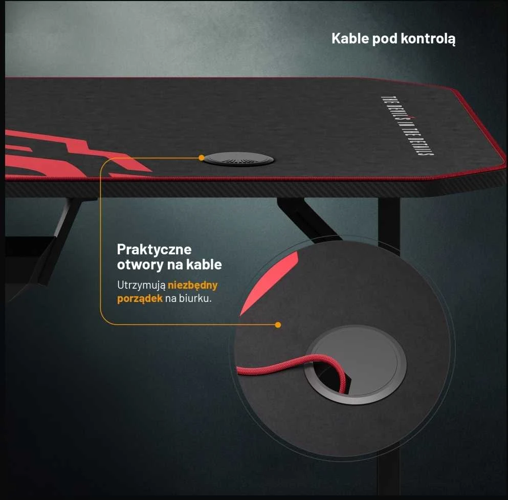Diablo Chairs Diablo X-Mate 1400 žaidimų stalas | 1400 x 600 x 750 mm