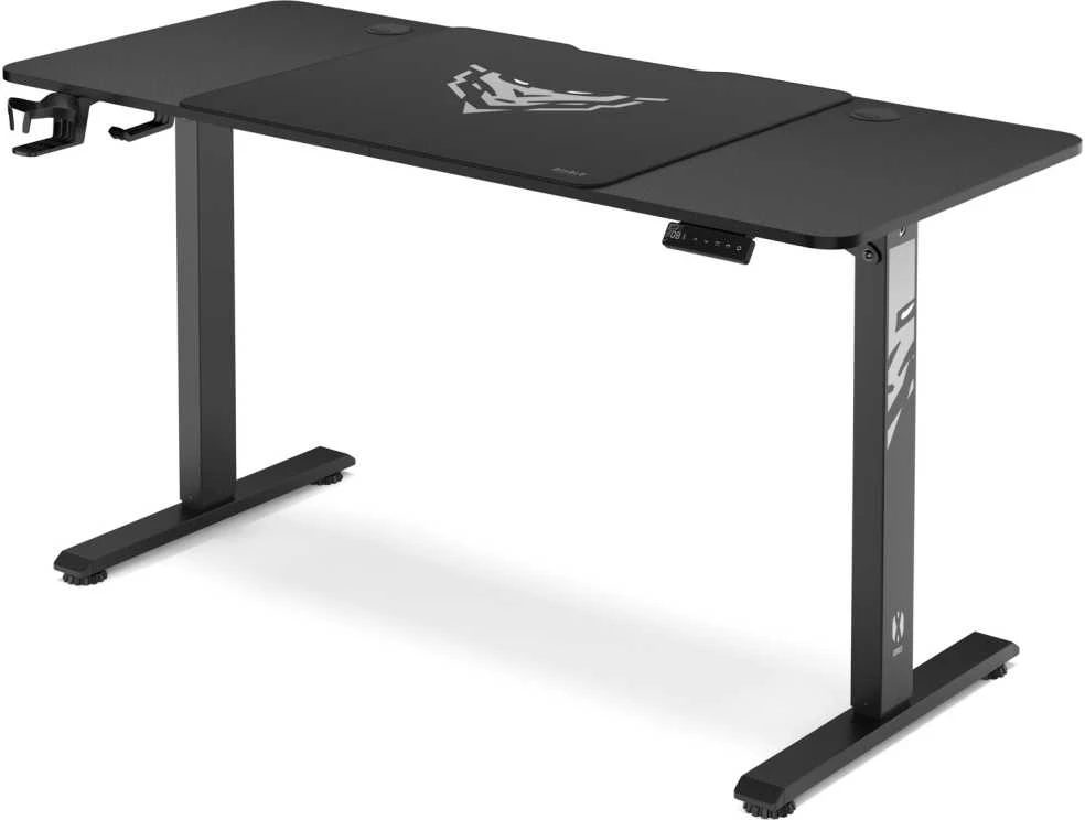 Diablo Chairs Diablo X-Tension 1400 Juodas elektra reguliuojamas Žaidimų Stalas | 1400 x 600 x 1170 mm