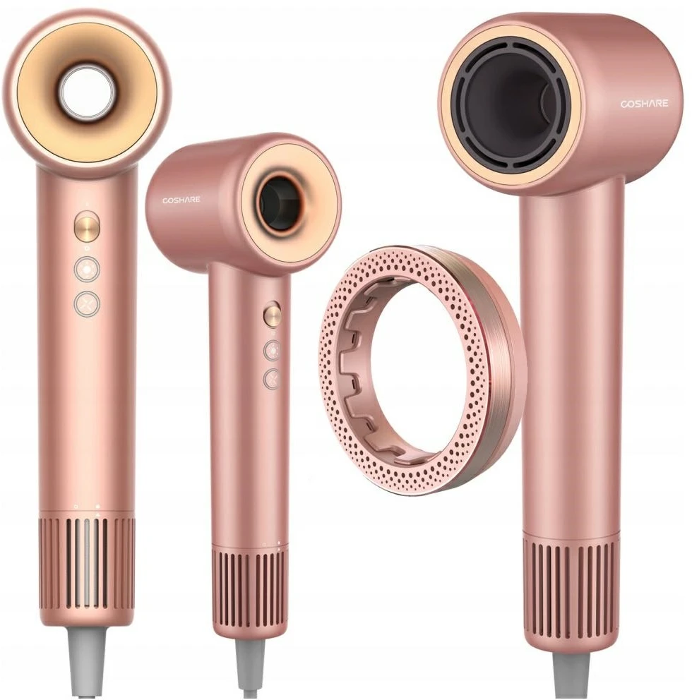COSHARE SuperFlow1 Standard HD10E rožinė auksinė