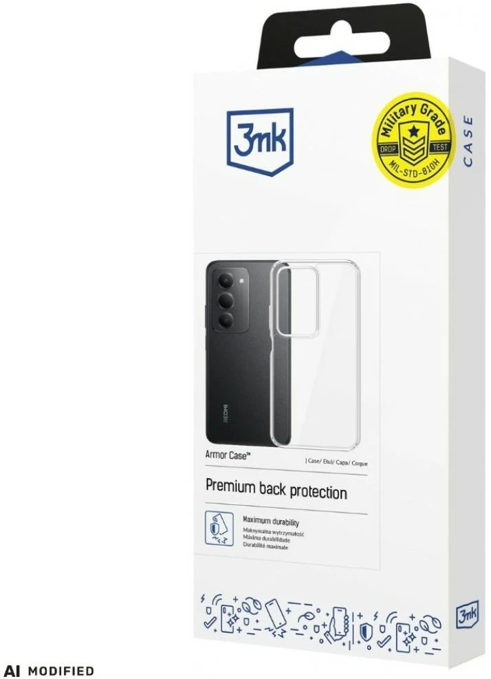 3Mk apsauga „Redmi 15 4G/ 15 5G“ – 3mk šarvuotas dėklas