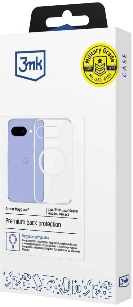 Dėklas 3Mk apsauga „Google Pixel 10A“ – 3mk šarvuotas „MagCase“