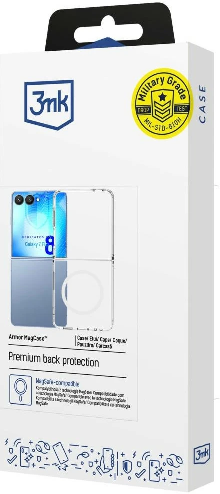 Dėklas 3mk Armor MagCase Samsung F776 Z Flip8