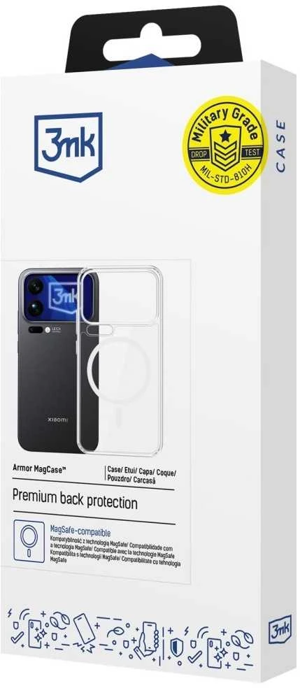 3MK „Armor MagCase“ dėklas, skirtas „Xiaomi 17 Pro“