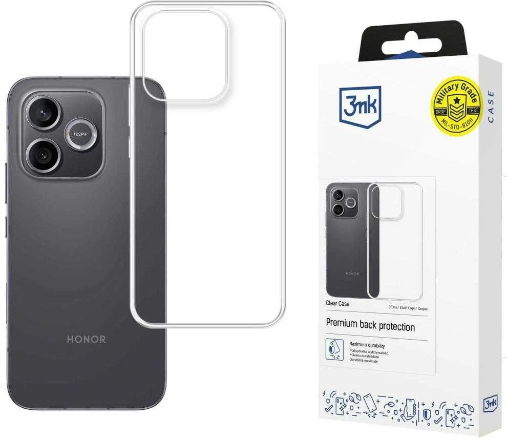 3Mk apsauginis 3mk skaidrus dėklas, skirtas Honor 600 Lite - permatomas