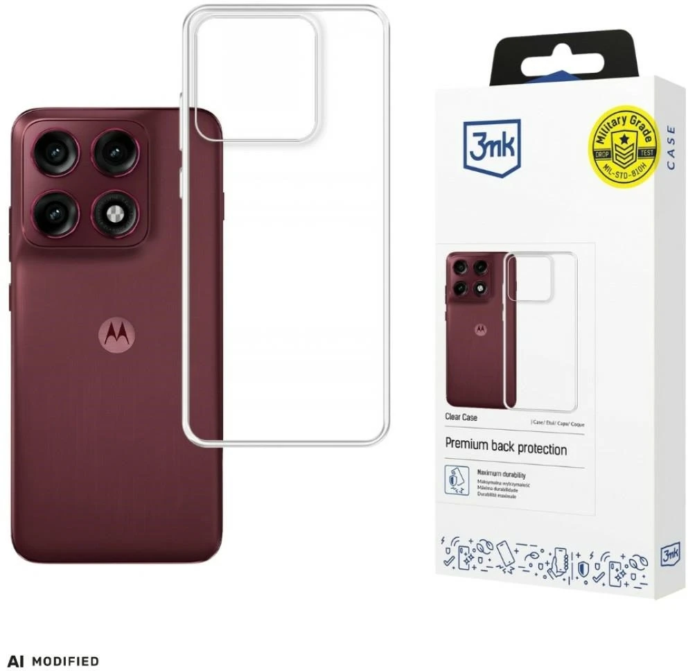 3Mk apsauga Motorola Edge 70 Pro - 3mk skaidrus dėklas
