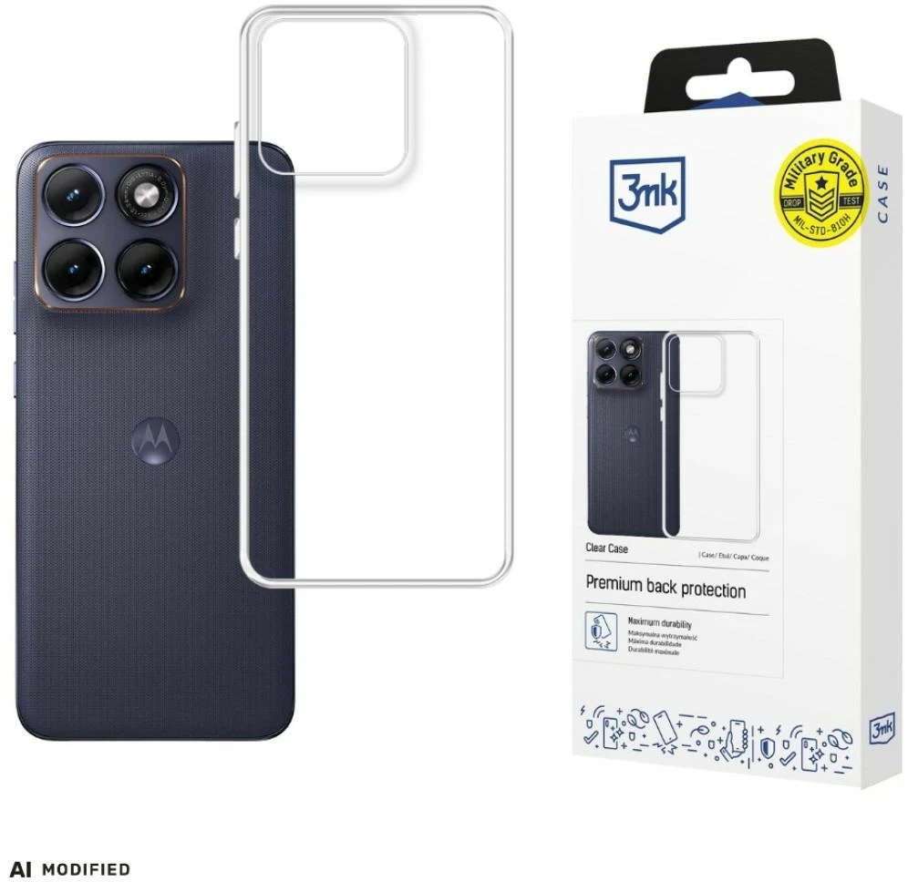 Dėklas 3Mk Protection Motorola Edge 70 Fusion (7000 mAh) - 3mk Clear Case