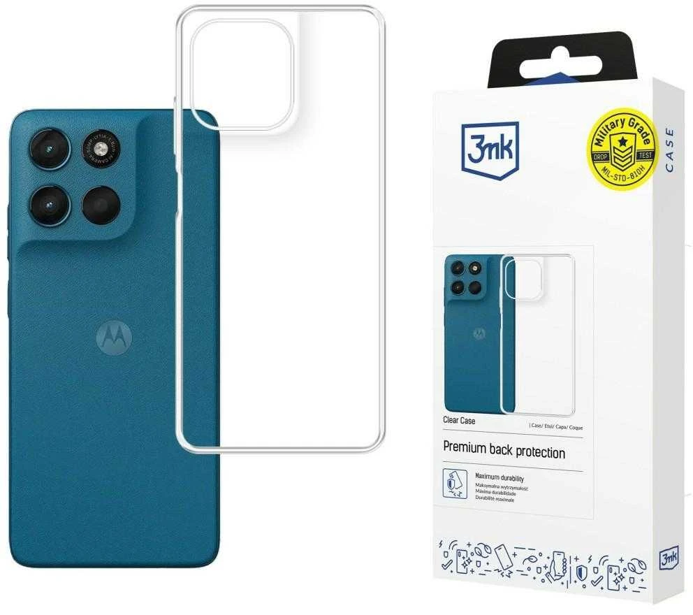 Dėklas 3Mk Protection Motorola Moto G57 Power - 3mk Clear Case