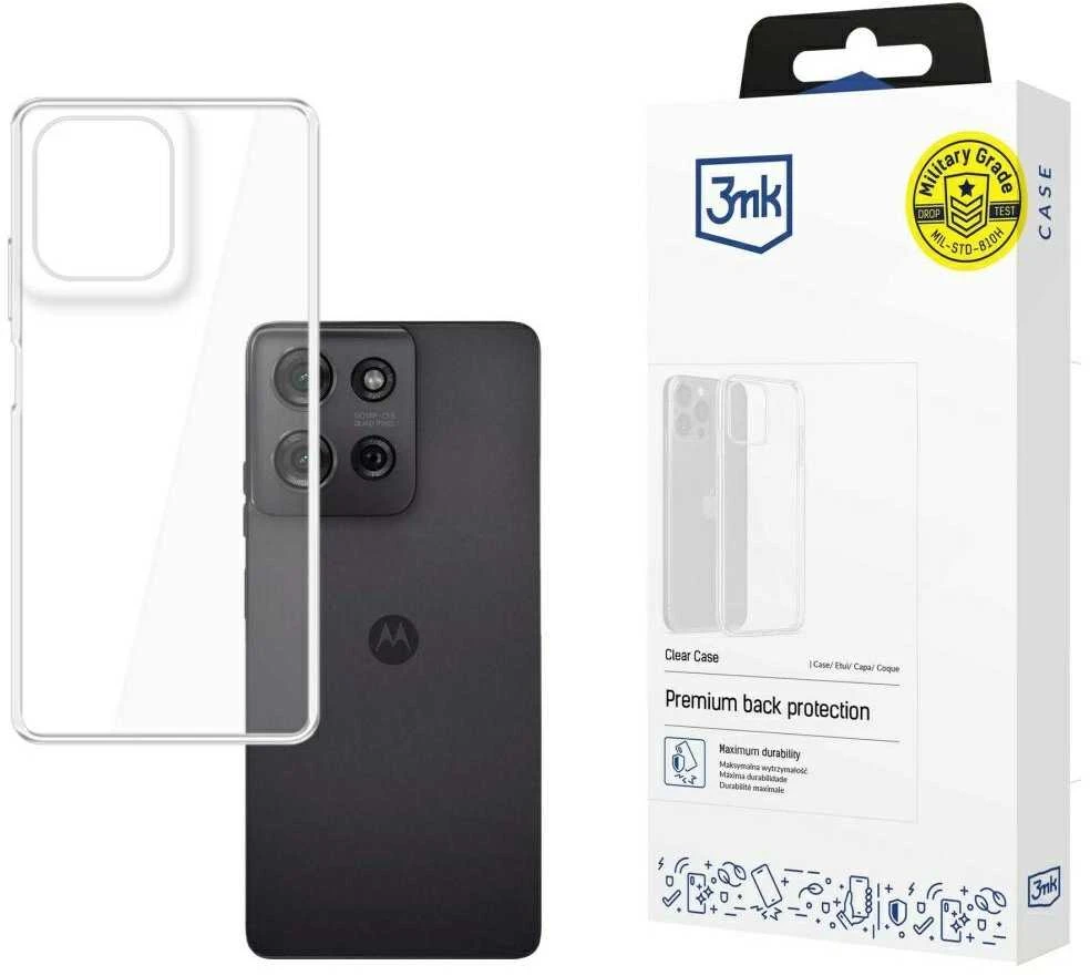 3Mk Protection 3mk skaidrus dėklas, skirtas Motorola Moto G75 - skaidrus