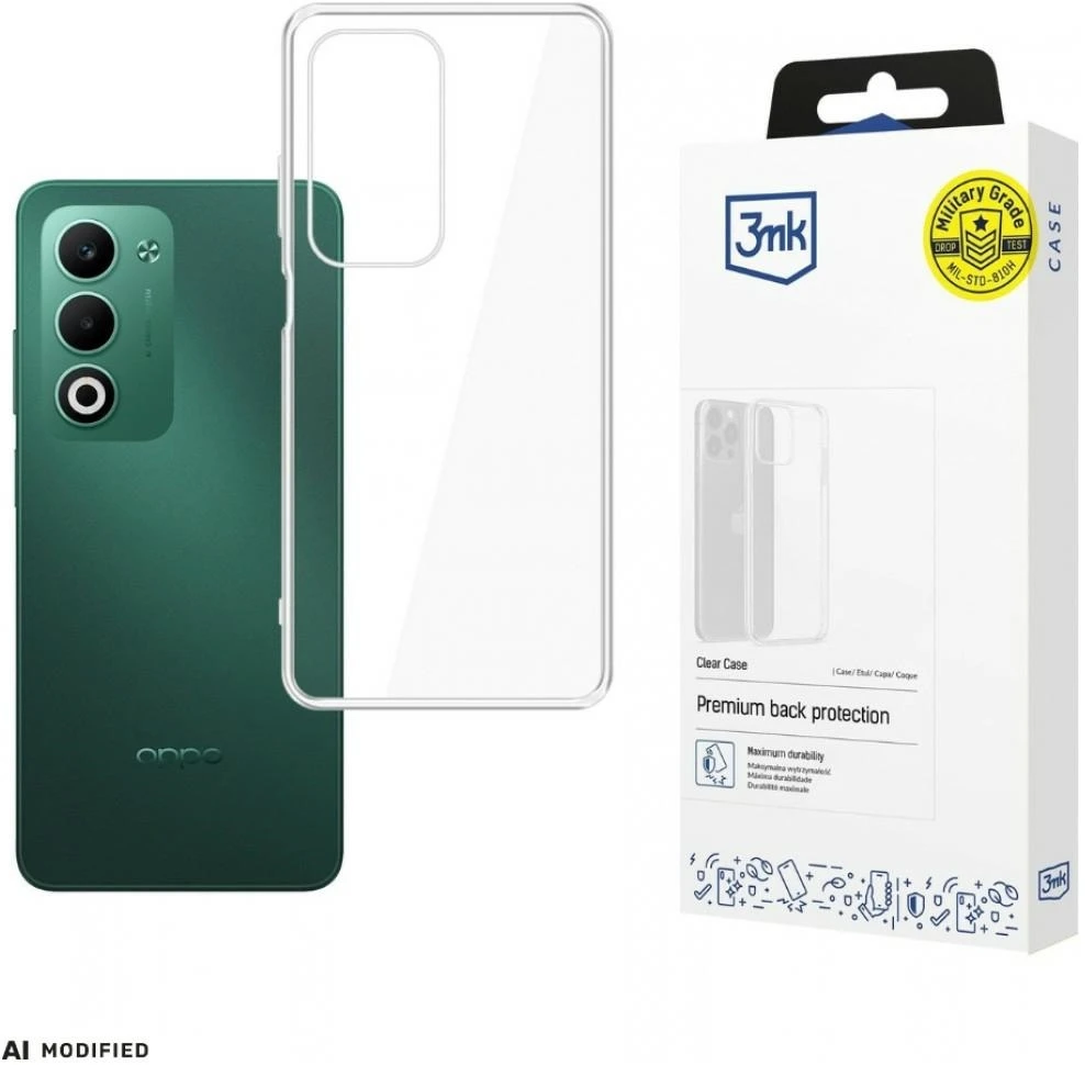 3Mk apsauginis 3mk skaidrus dėklas Oppo A5 5G/ A5M - permatomas