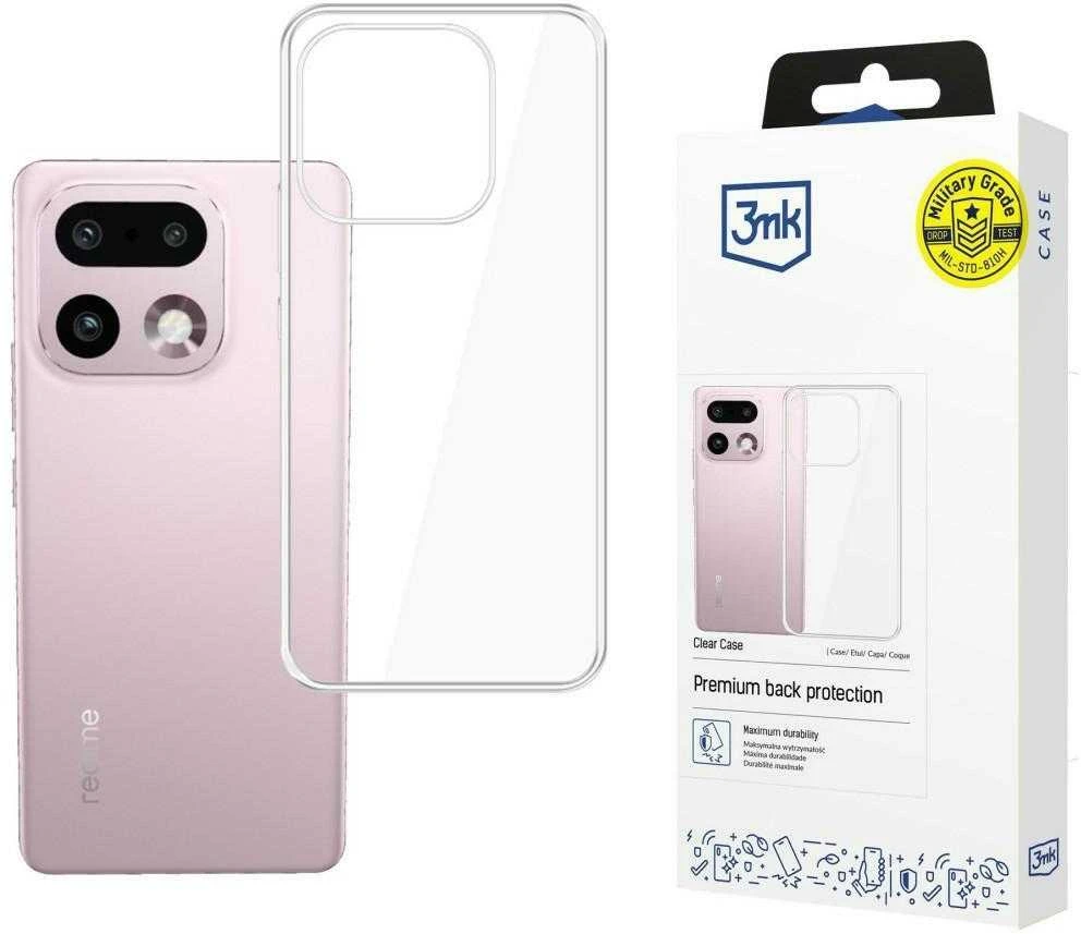 3mk skaidrus dėklas, skirtas „Realme 16 Pro+ 5G“ - permatomas