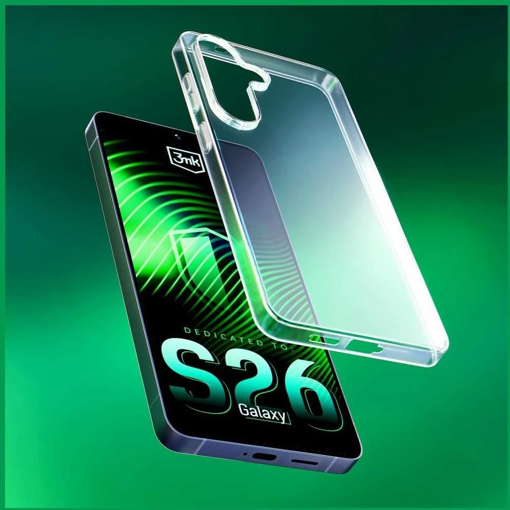Dėklas 3mk skaidrus dėklas 1,2mm Samsung S942 S26