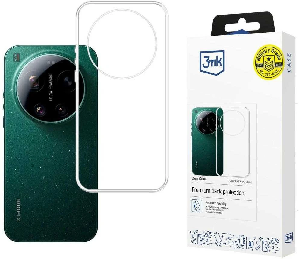 Dėklas 3mk skaidrus 1,2 mm Xiaomi 17 Ultra dėklas