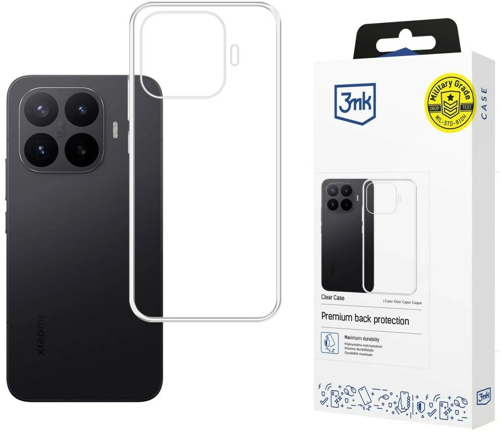 Dėklas 3mk skaidrus dėklas 1,2mm Xiaomi 17T Pro