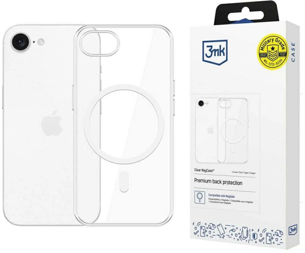 3MK skaidrus MagDėklas Apple iPhone 16E