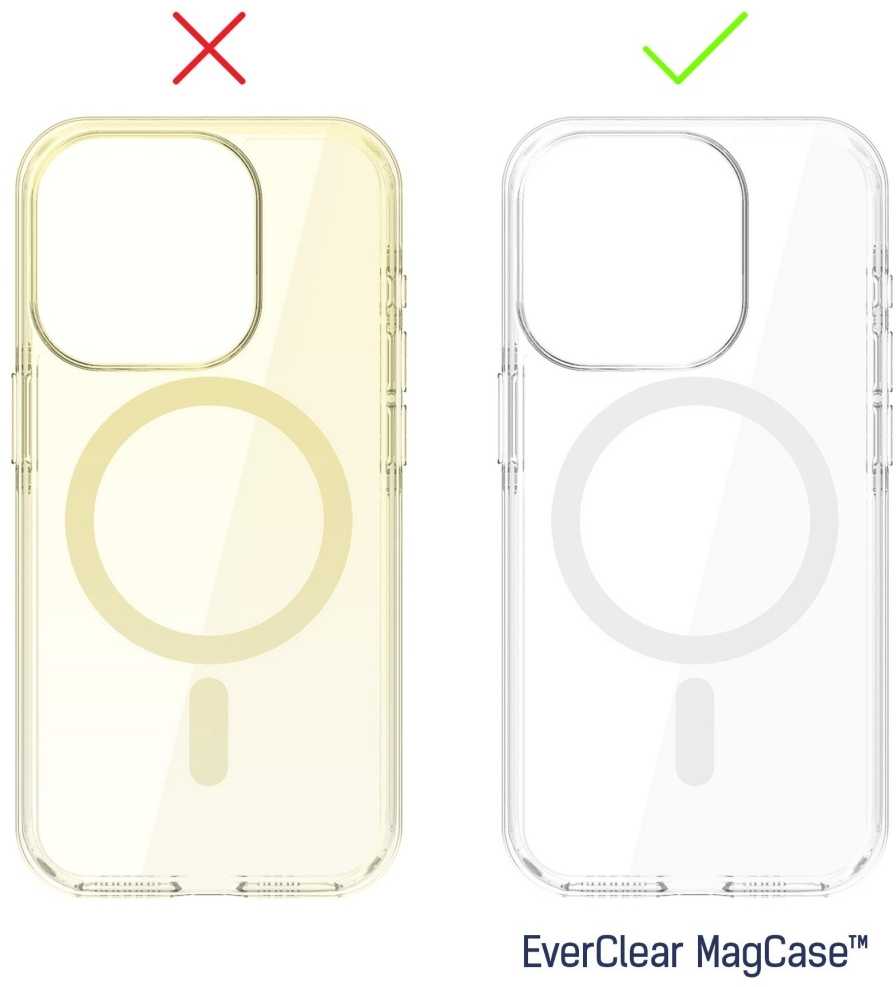 Dėklas 3MK EverClear MagCase do Apple iPhone 15 Pro