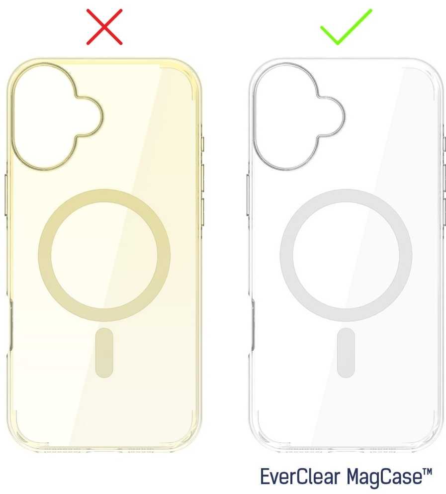Dėklas 3MK EverClear MagCase do Apple iPhone 16 Plus
