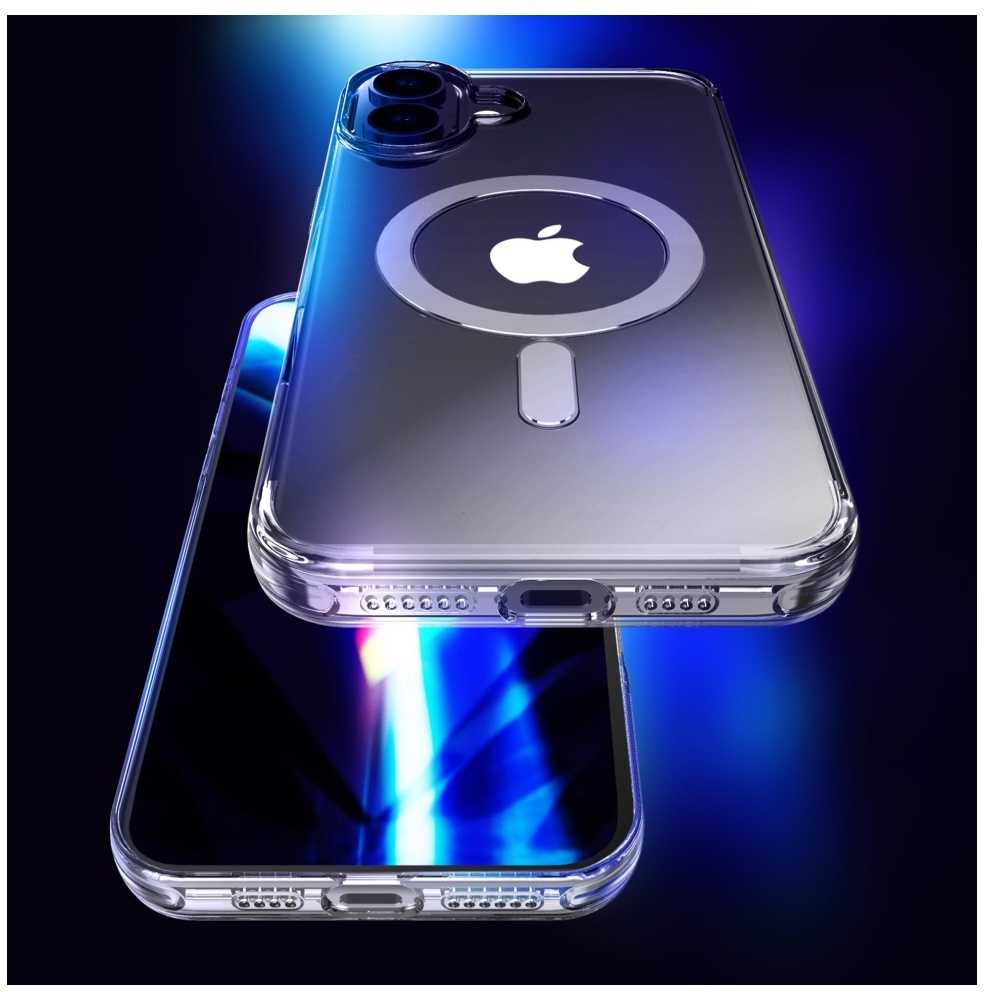 Dėklas 3MK EverClear MagCase do Apple iPhone 16 Plus