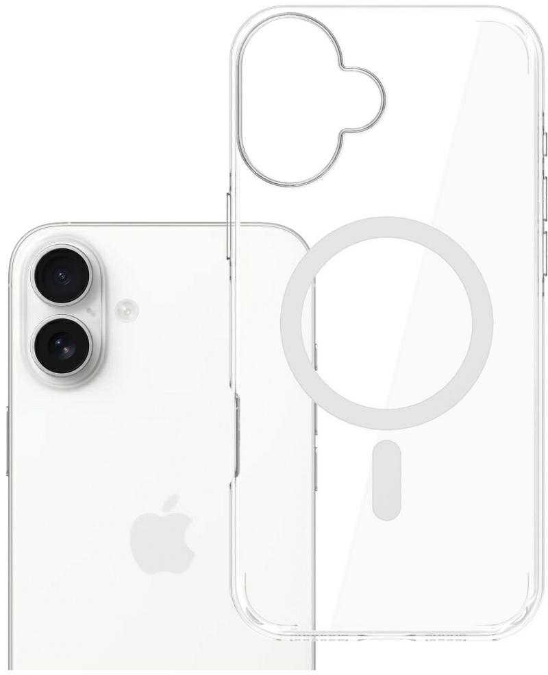Dėklas 3MK EverClear MagCase do Apple iPhone 16 Plus