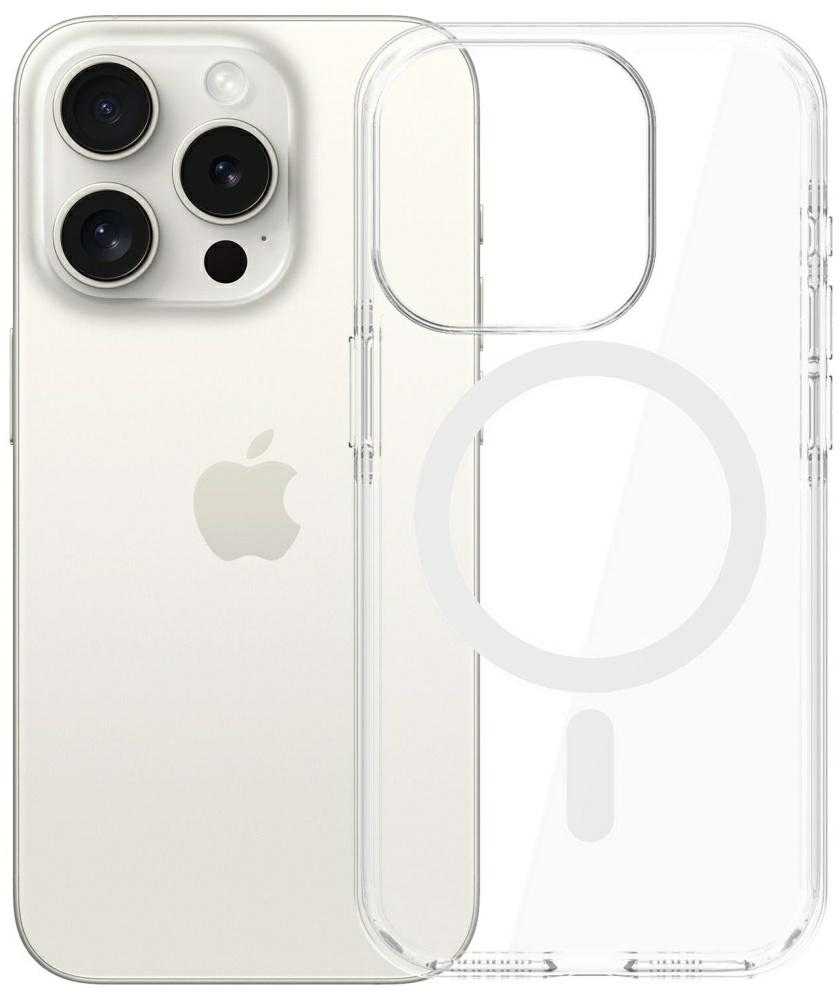 Dėklas 3MK EverClear MagCase do Apple iPhone 15 Pro