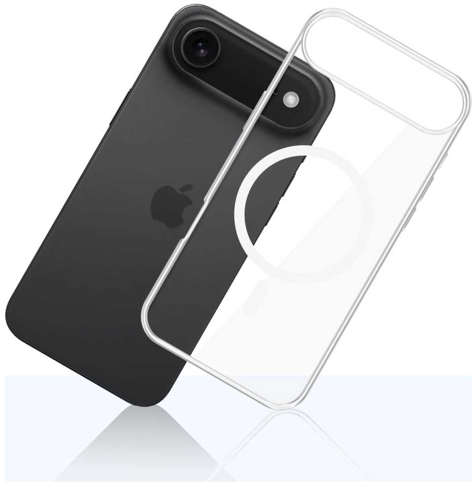 Dėklas 3mk EverClear MagCase for Apple iPhone 17 Air - transparent