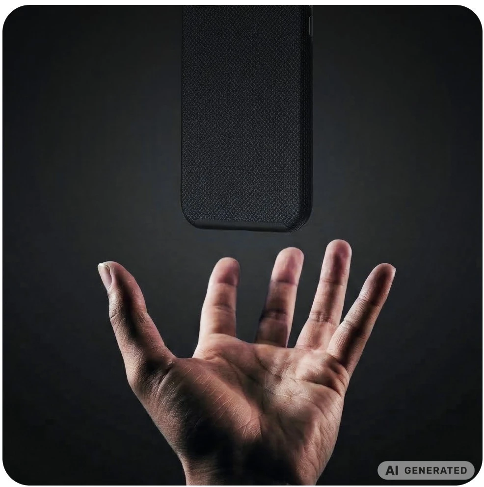 Dėklas 3mk Fortis MagCase, skirtas Samsung Galaxy S26 FE – juodos spalvos