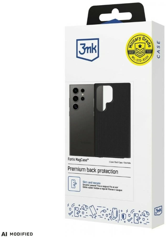 Dėklas 3mk Samsung Galaxy S24 Ultra - Fortis MagCase (W-fortmagx-SaS24U)