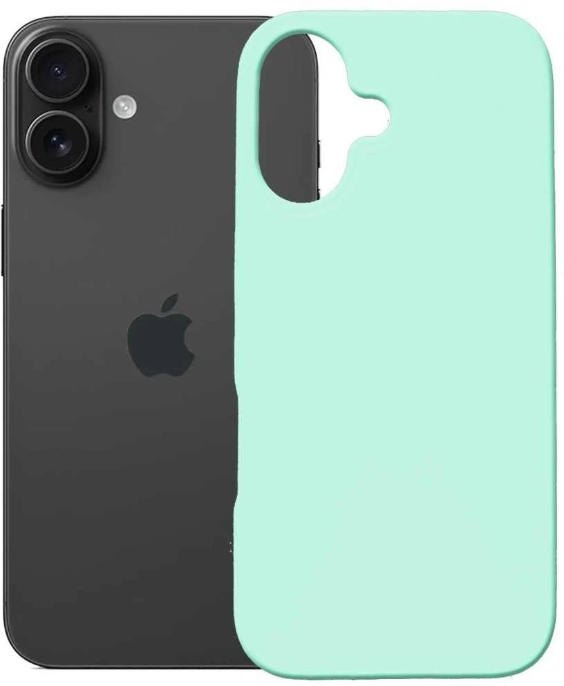 Dėklas 3MK Hardy MagSilicone do Apple iPhone 16 Plus jūros spalvos