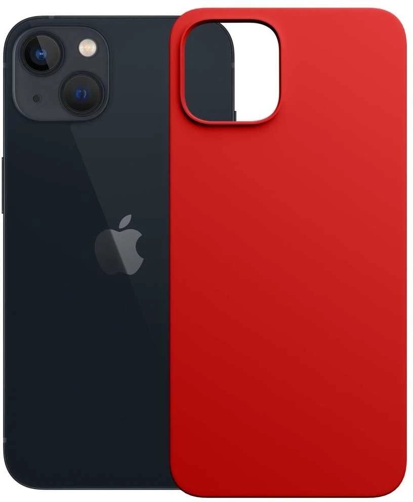 Dėklas 3MK Hardy MagSilicone do Apple iPhone 14 Plus raudona