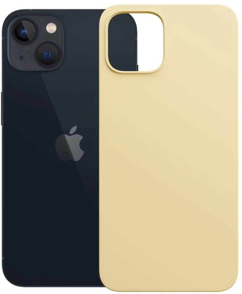 Dėklas 3MK Hardy MagSilicone do Apple iPhone 15 Plus geltona