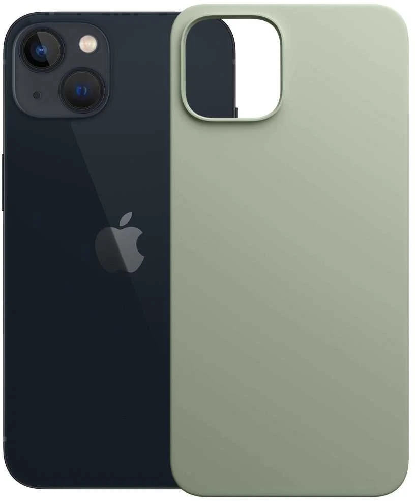 Dėklas 3MK Hardy MagSilicone do Apple iPhone 15 Plus žalia