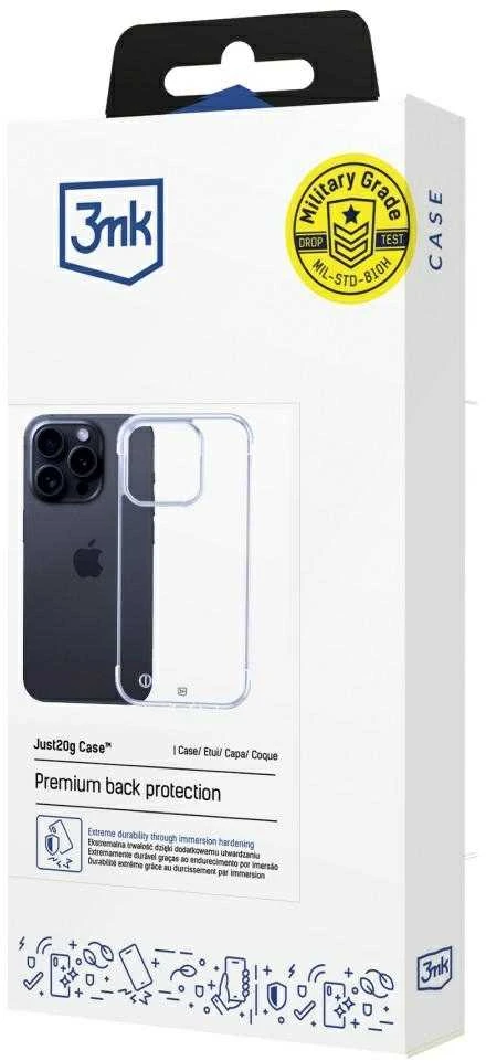 Nezatříděno Dėklas 3MK Just20g Clear Case do iPhone 14 Pro