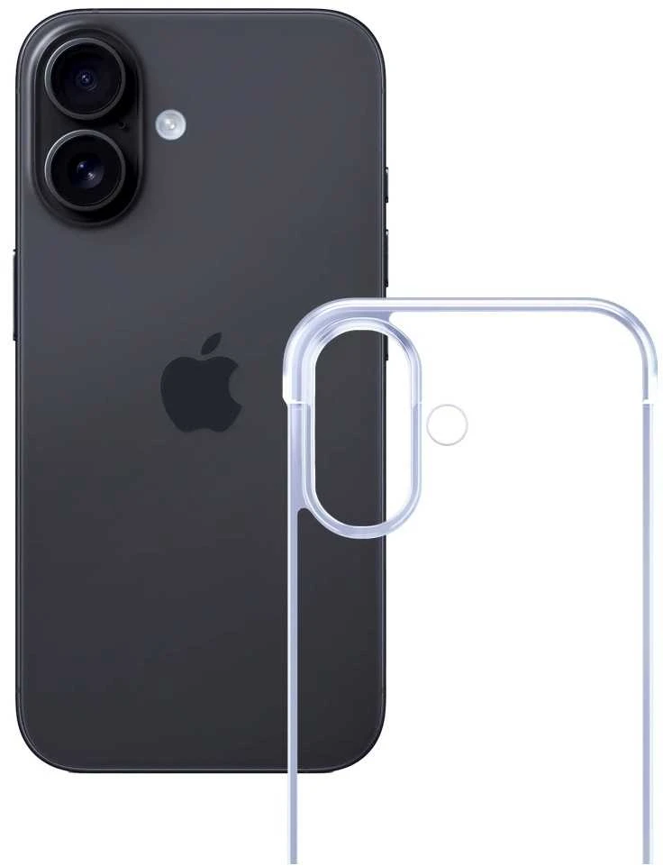 Apple iPhone 16 - 3mk Just20g skaidrus dėklas